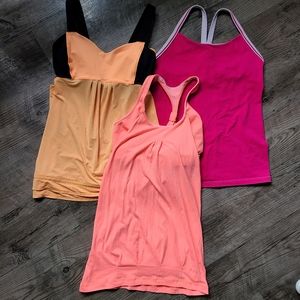 . 3 lululemon tanks